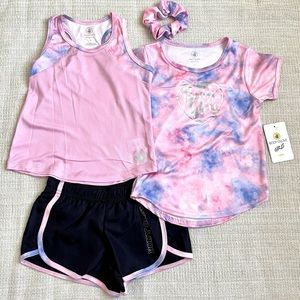 Body Glove Girls 3 Piece Dri-Fit Set. Size 4 (XS)